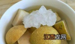 冬果梨汤的功效和作用 冬果梨汤的做法