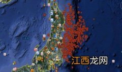 日本核辐射影响范围图 日本核辐射影响范围
