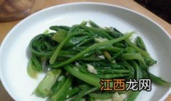 川菜蒜蓉油麦菜的做法 四蒜蓉油麦菜怎么做