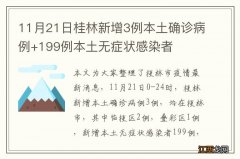 11月21日桂林新增3例本土确诊病例+199例本土无症状感染者