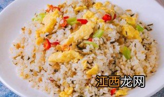 外婆菜火腿蛋炒饭的制作方法 外婆菜火腿蛋炒饭的做法