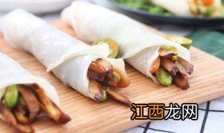 卷饼里面可以卷哪些 卷饼都能夹什么菜