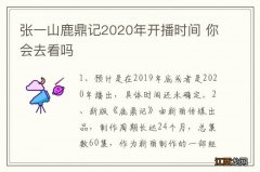 张一山鹿鼎记2020年开播时间 你会去看吗