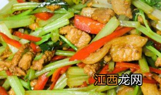 芹菜肉丝怎么做好吃家常做法 芹菜肉丝怎么做好吃