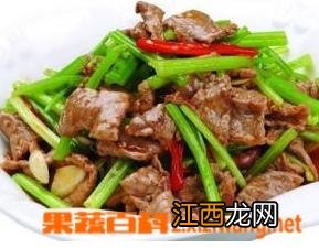 青椒炒牛肉材料和做法