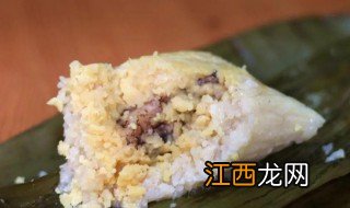 绿豆米猪肉粽子做法 绿豆米猪肉粽子做法介绍