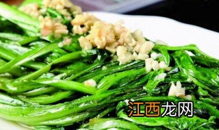 如何蒜蓉炒青菜 怎么蒜蓉炒青菜