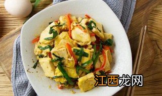 鸡蛋和豆腐怎么炒才不腥，鸡蛋和豆腐怎样炒