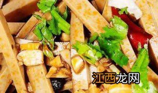 凉拌鸡蛋干的做法窍门 凉拌鸡蛋干怎么做简单