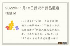 2022年11月18日武汉市武昌区疫情情况