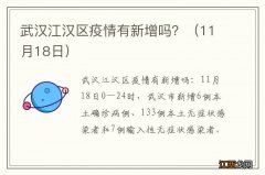 11月18日 武汉江汉区疫情有新增吗？