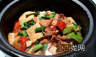 猪肉炖豆腐最简单做法 猪肉炖豆腐最简单做法窍门