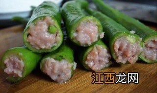 青椒塞肉的做法 青椒塞肉的制作方法