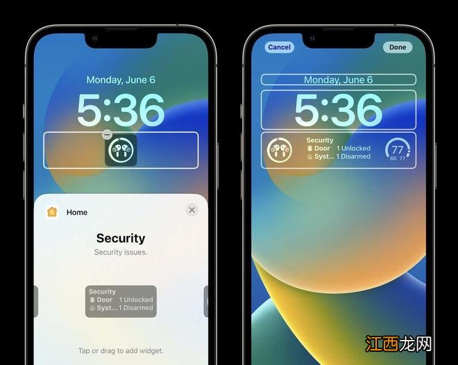 苹果iOS 16全新锁屏体验