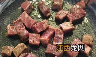 怎么煎牛肉 煎牛肉的做法