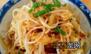 腌制酸豆芽可存放多久时间 豆芽可以放多长时间