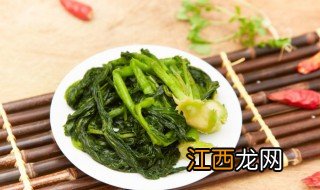 炒油炒油菜怎么看熟没熟，油菜炒不熟