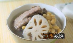 莲藕黄豆扇骨汤的做法大全 莲藕黄豆扇骨汤的做法