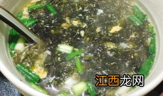 紫菜汤做法 紫菜汤的做法