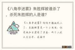 《八角亭迷雾》朱胜辉被谁杀了，杀死朱胜辉的人是谁？