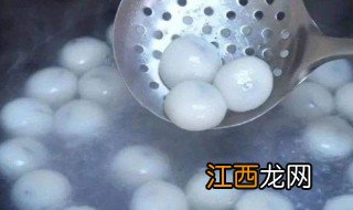 煮汤圆是冷水下锅还是开水下锅 煮汤圆的方法